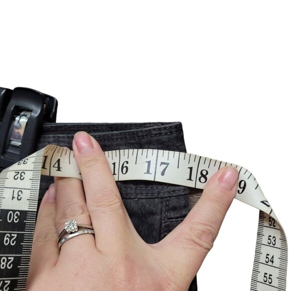 Ann Taylor LOFT Twill Stretch Pant Marisa Snake Print Black Grey Cargo Womens 10 - Picture 15 of 16